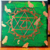 "Anahata" - Czakra czwarta - EosCris - Obraz Akrylowy - 20x20cm - Serce