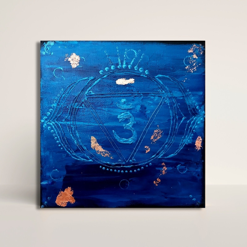 "Ajna" - Czakra szósta - EosCris - Obraz Akrylowy - 20x20cm -  Wgląd "Ajna" - Czakra szósta - EosCris - Obraz Akrylowy - 20x20cm -  Wgląd