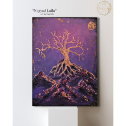 "Nagual Laila" - EosCris - Obraz Mocy - 80x60cm