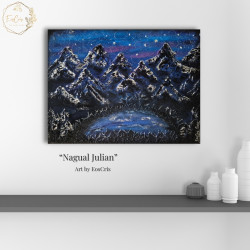 "Nagual Julian" - EosCris - Obraz Mocy