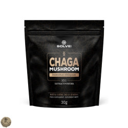 Chaga (BŁYSKOPOREK PODKOROWY) 10:1 Mushroom Proszek - Grzybek Ochronny