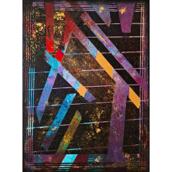 "Teoria Strun" - EosCris - Obraz Mocy - 80x60cm