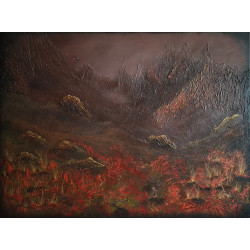 "Ptak Wolności" - EosCris - Obraz Mocy - 80x60cm