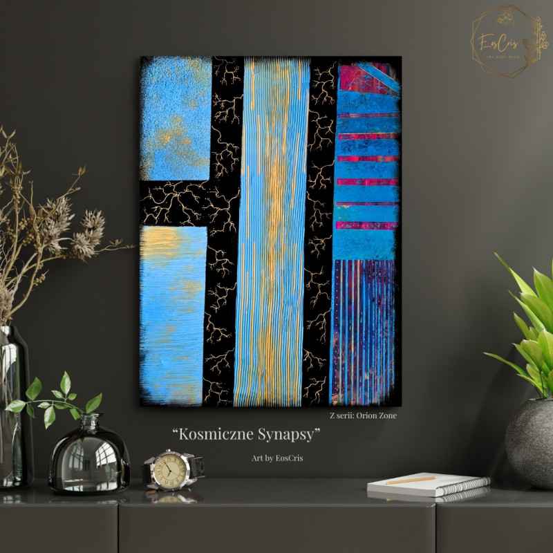 kosmiczne synapsy by eoscris art obraz