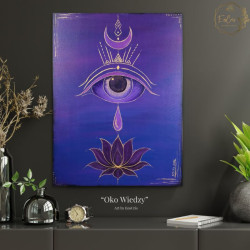 "Oko Wiedzy" - EosCris - Obraz
