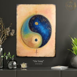 "Yin Yang" - EosCris - Obraz Mocy - 80x60cm